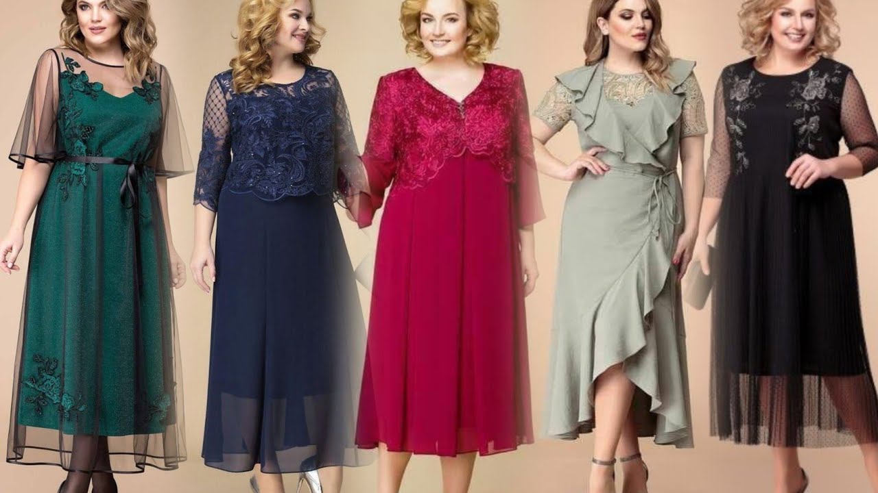 Most beautiful and gorgeous plus size mother of the bride dress/latest outfit/party wear dress 2025