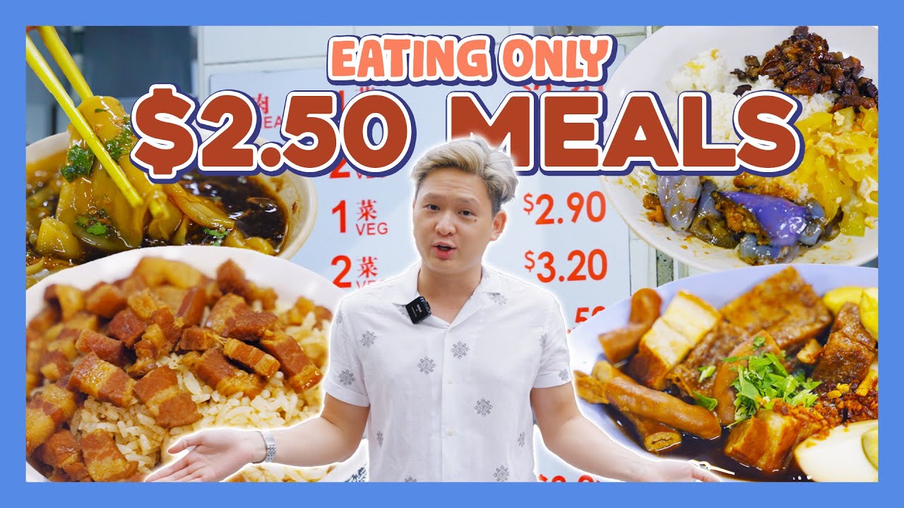 We found the CHEAPEST KWAY CHAP in Singapore | Food Finders Singapore S6E9
