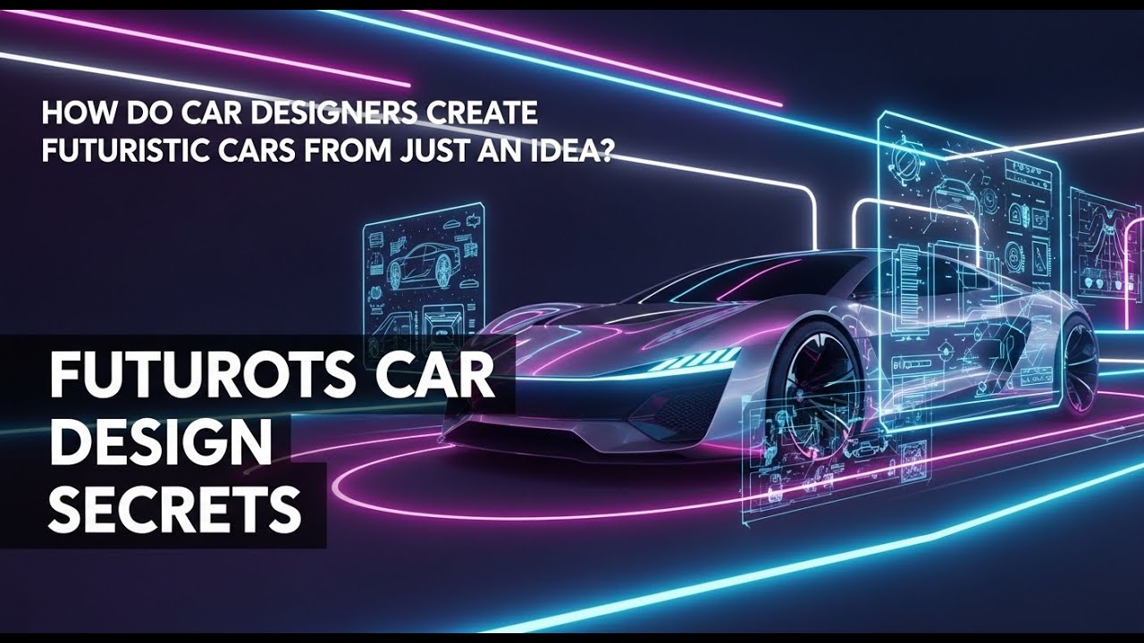 Как автомобильные дизайнеры создают футуристические автомобили, начиная всего лишь с идеи?