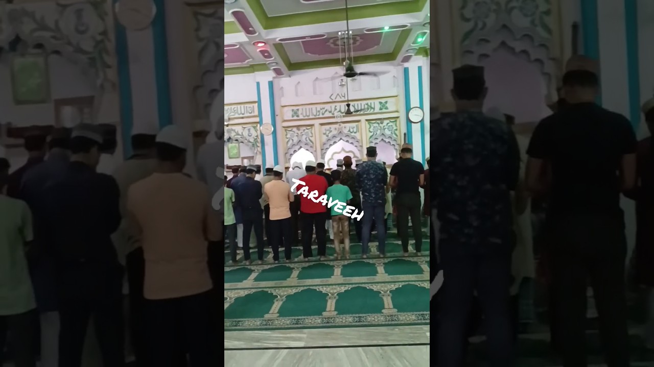 Taraveeh Namaz #taraveeh #ramzan #shorts #ramzanmubarak #viral #viralvideo #islamic #gulzaremillat