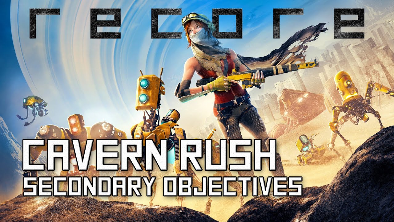 Recore | Cavern Rush Guide | ALL SECONDARY OBJECTIVES