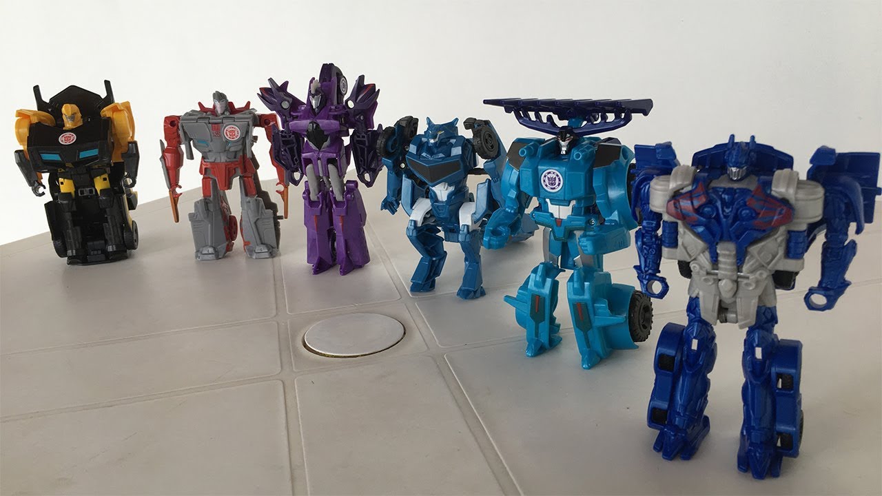COMPREI VÁRIOS ROBÔS TRANSFORMERS QUE VIRAM CARROS, MOTO E CAMINHÃO EM UM PASSO!