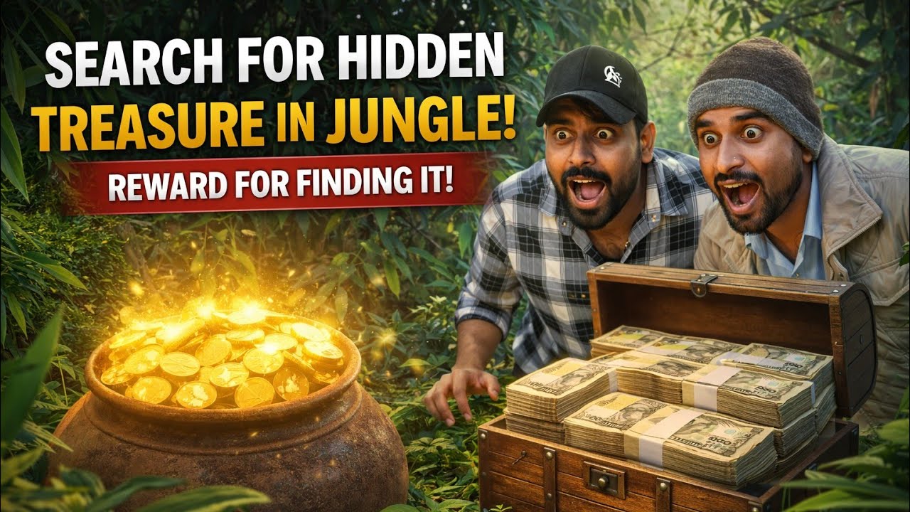 Jungle Adventure Challenge | Hidden Treasure Find Karo aur Jeeto ₹10,000