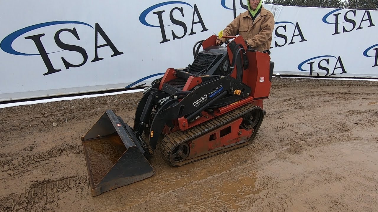 15049 - Toro Dingo TX1000 Wide Track Skid Steer Will Be Sold At Auction!