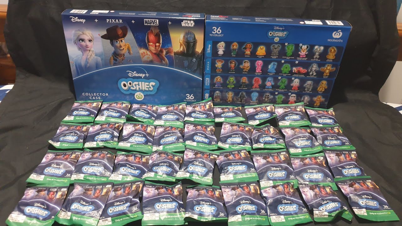 Unboxing: 36 Disney Plus + Ooshies exclusively from Woolworths Australia