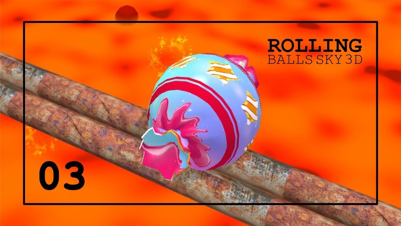 Rolling Balls Sky 3D | Gameplay ep.03 | Level 16-20