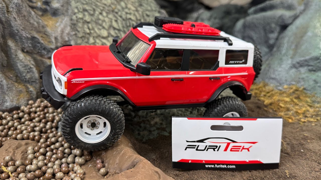 Сенсорный регулятор скорости и двигатель Furitek Micro Sense SCX24!