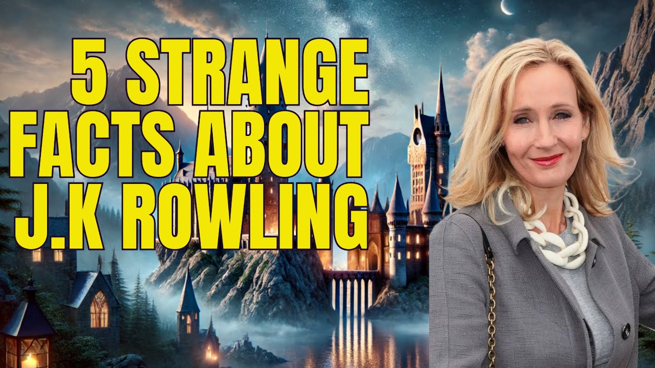 5 SHOCKING FACTS ABOUT J.K ROWLING