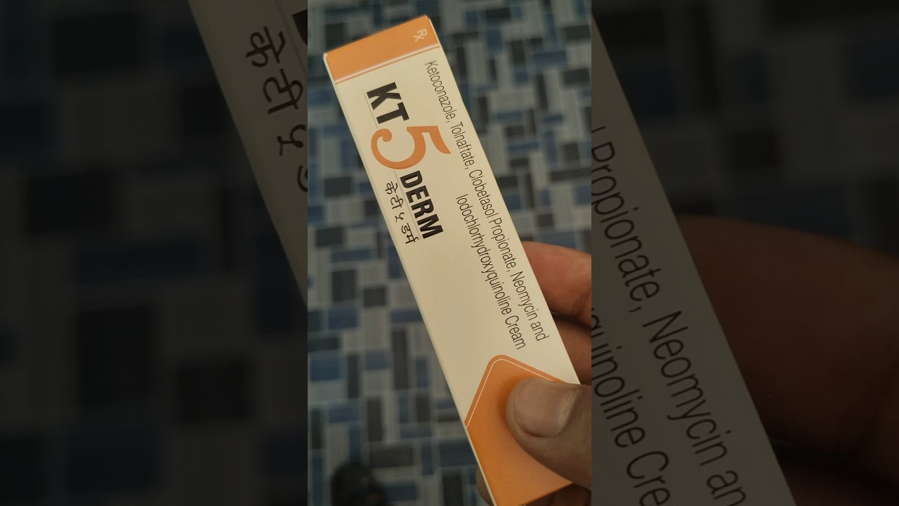 KT 5 derm cream it's used for fungal infection and itching @rooplalmhatu