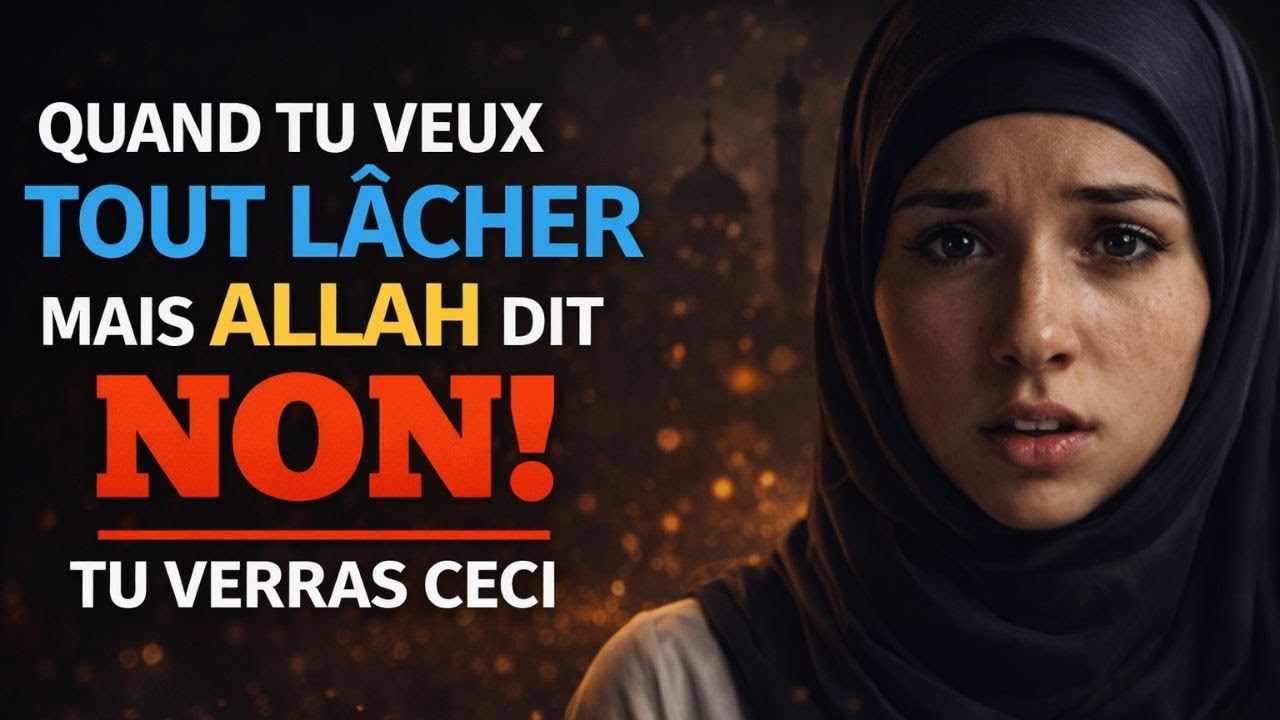 Quand Allah te dit : Ne lâche pas cette personne – voici 3 signes que tu verras