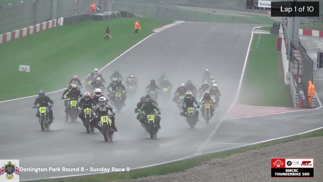 Rd 9 Sun Race 9 ThunderBike 500 / Bemsee Motorcycle racing / Donington Park / 19 октября 2025 г.