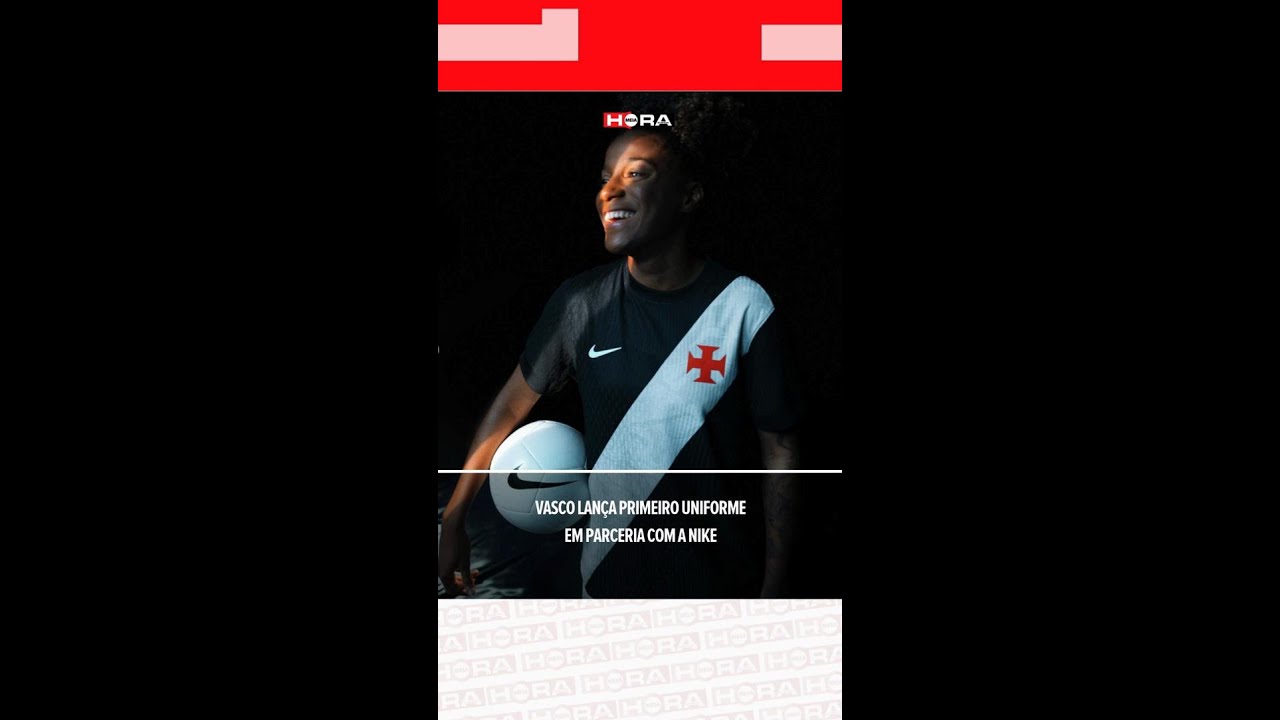 Vasco lança primeiro uniforme em parceria com a Nike