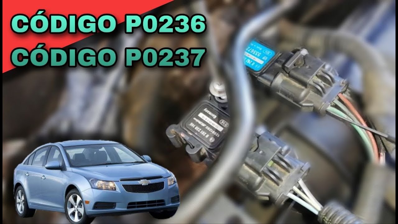 CHEVROLET CRUZE MODELO 2011 RALENTI INESTABLE  CODIGO P0236,Y P0237