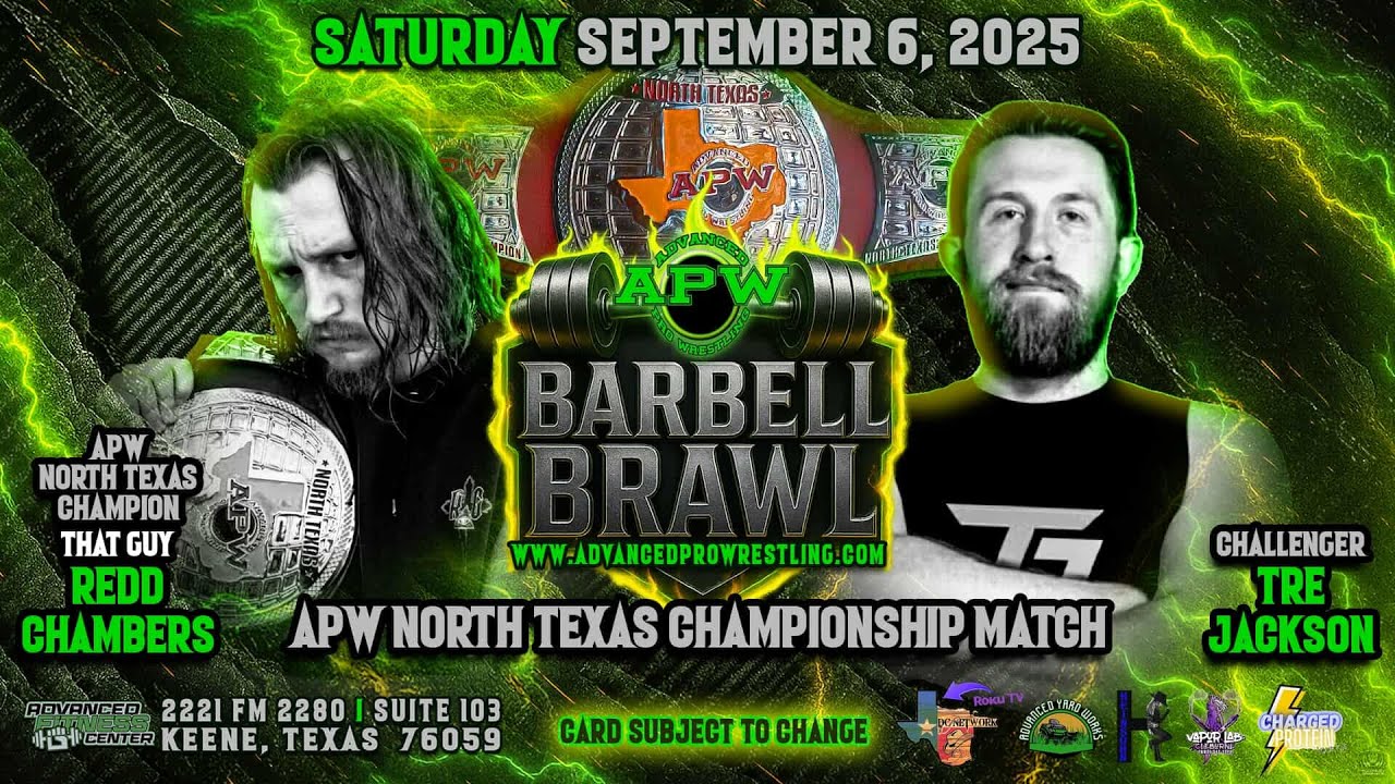 Tre Jackson vs Redd Chambers (APW NORTH TEXAS CHAMPIONSHIP)