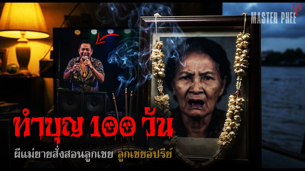 ทำบุญ 100 วัน | วิญญาณแม่ยายมาลงทัณฑ์ลูกเขยจองหองที่บังอาจร้องรำทำเพลงอวดรวยบนกองทุกข์ของคนตาย