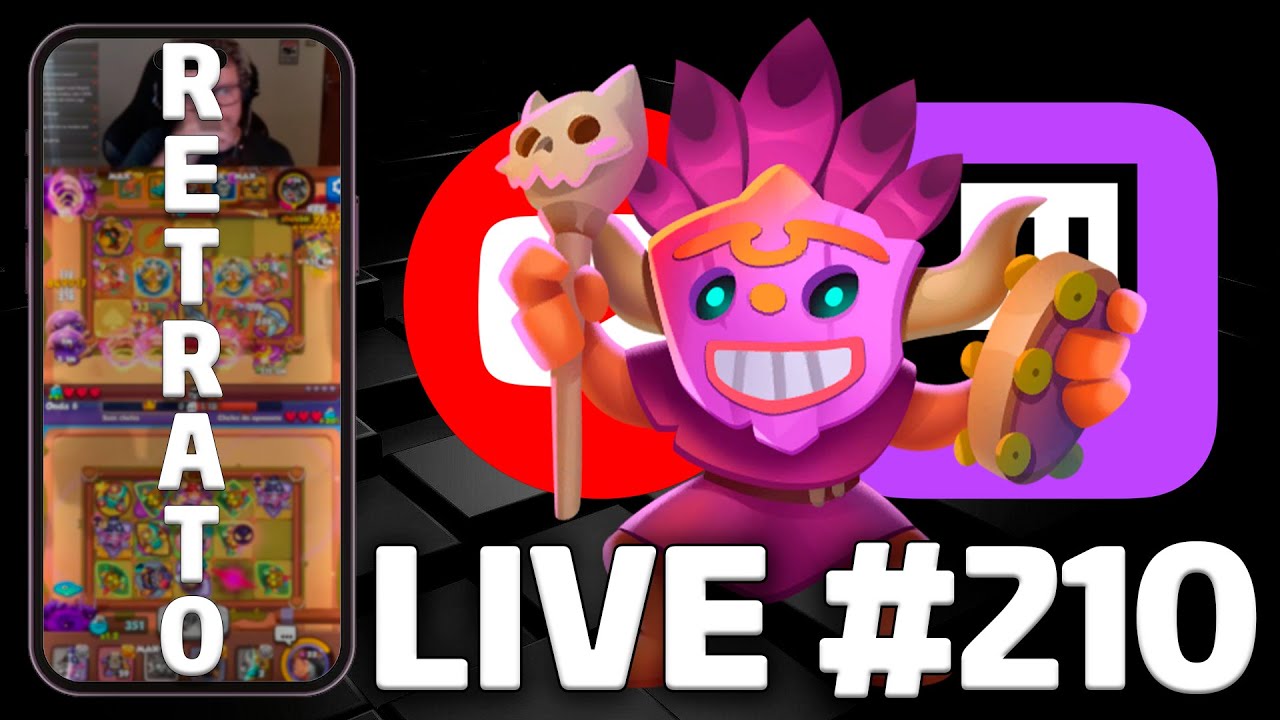 9000 MIL SEM DPS DE EVENTO??? (RETRATO) | Rush Royale | Gameplay português PT-BR