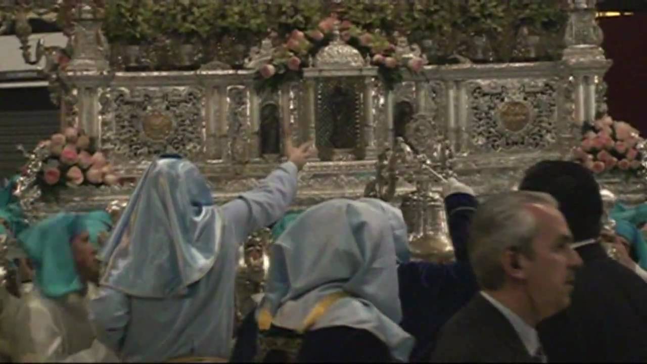 EL HOMBRE DE TRONO (HD). SEMANA SANTA DE MÁLAGA