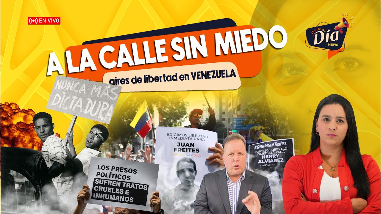 A LA CALLE sin MIEDO Análisis Clave JUNTO a ENLER GARCIA. PONTE AL DIA con Andreina Ramos