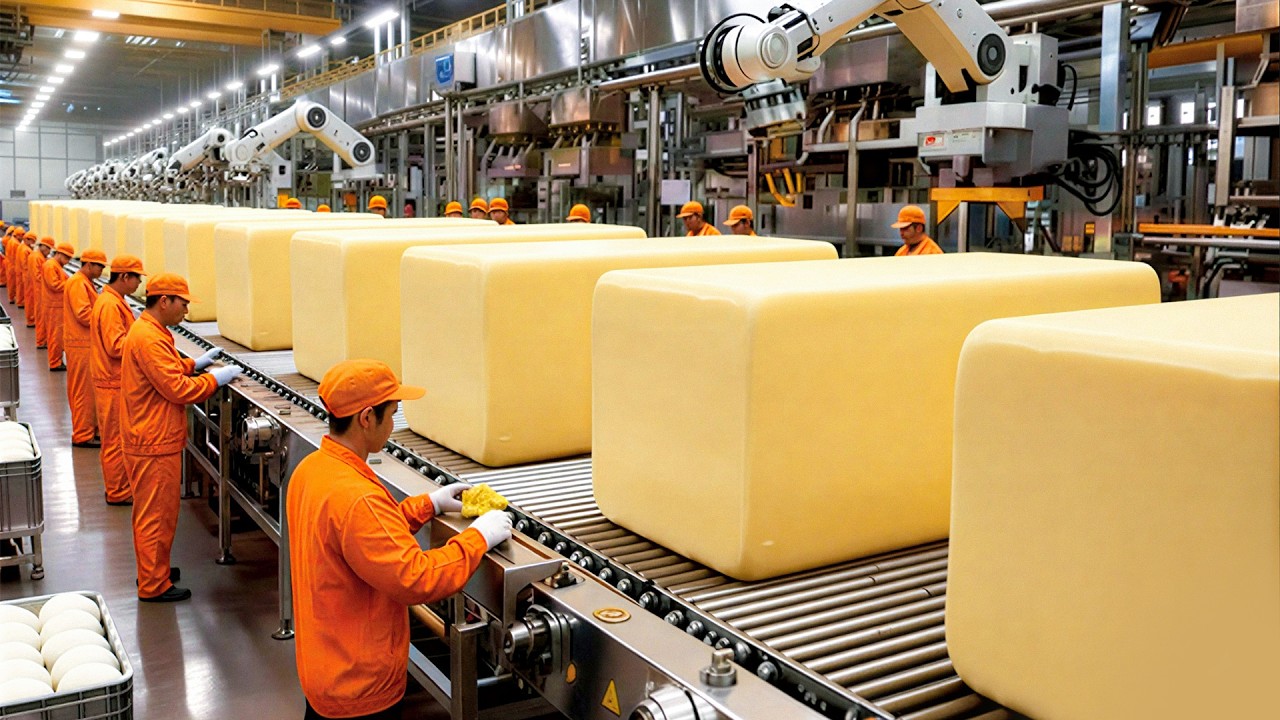 How Butter Is Made in Factory | Full Industrial Butter Production Process