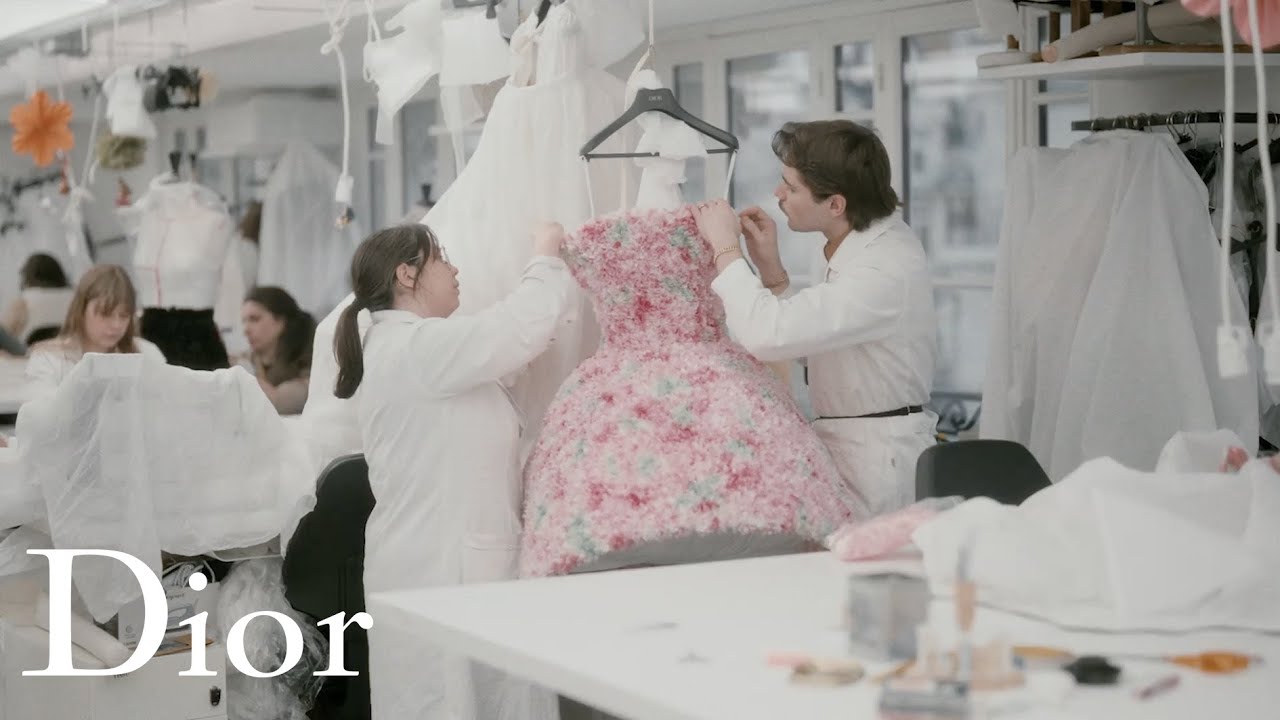 A flowering of Dior Spring Summer 2026 Haute Couture
