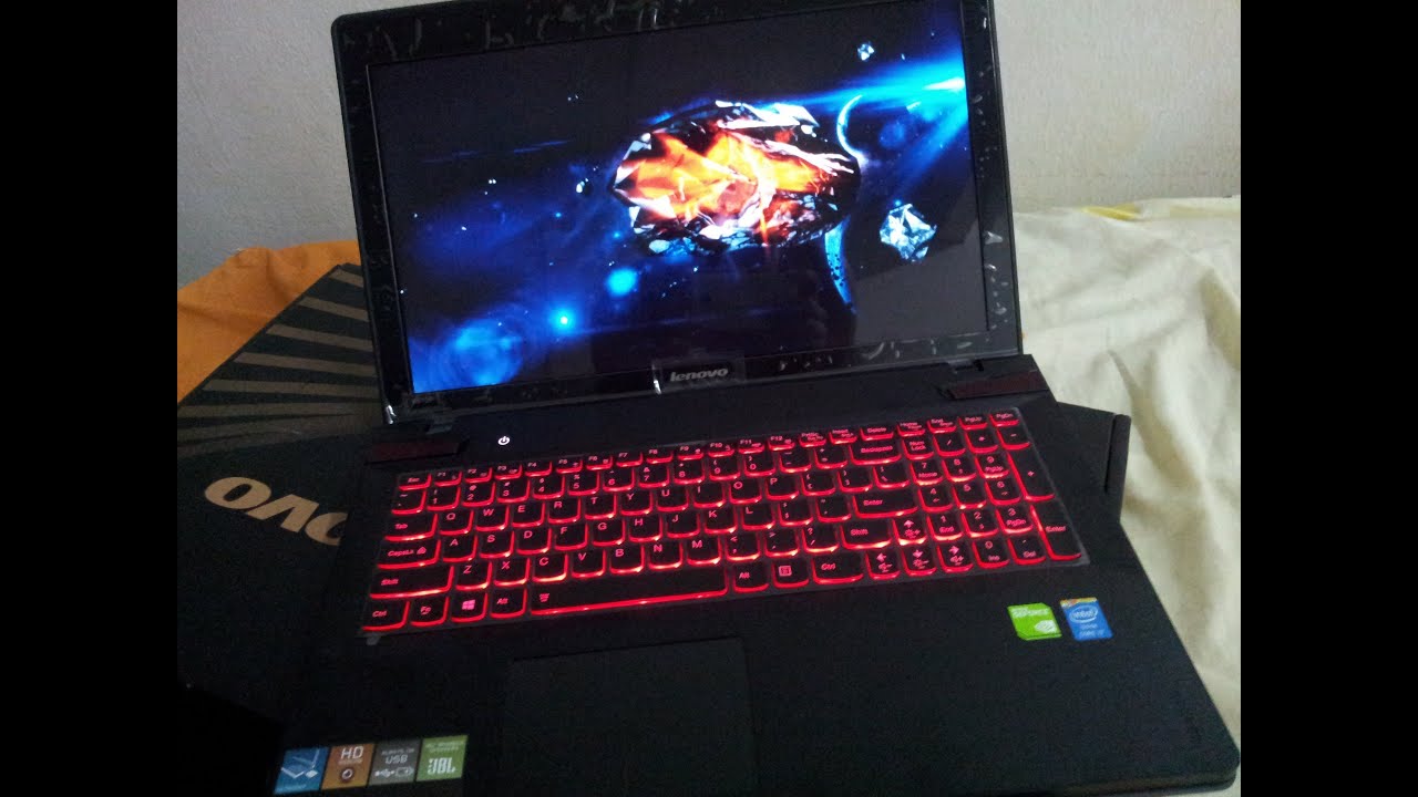 Lenovo Y510p Unboxing Haswell Gaming notebook