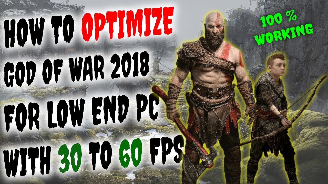 God of War 2018 Low-End PC Optimization Guide | Boost FPS & Performance! 🔥100 % Working