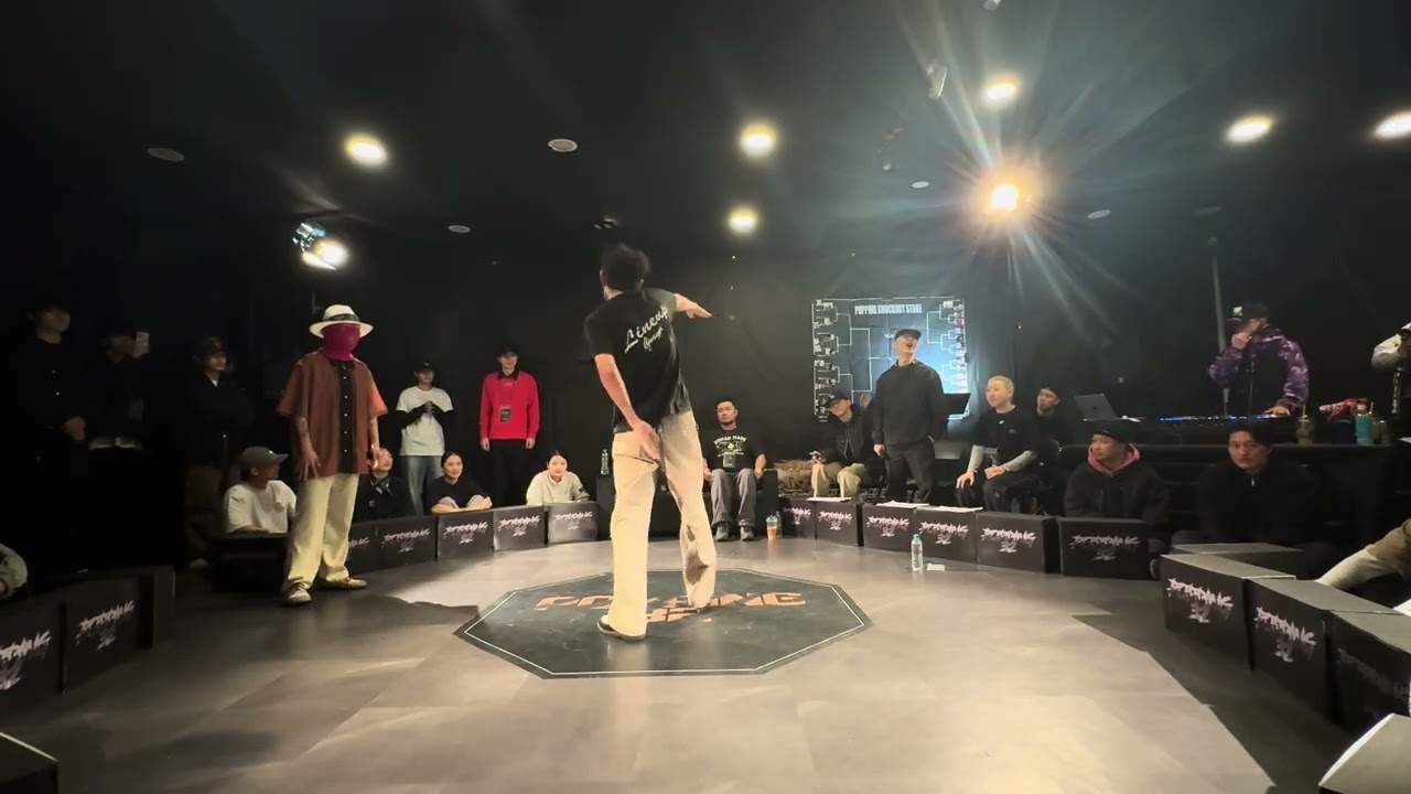 팝핑32 ver 4 32강 열번째 경기 PINKI NOISIE vs 원윤성 가로 ver