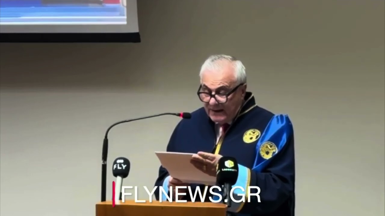 Τιμή στον Ευστάθιο Γ. Βαλιώτη από το Πανεπιστήμιο Πελοποννήσου 
