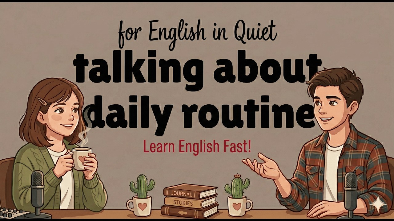 English Conversation for Daily Life |Talk About Daily Routine in English | English Podcast