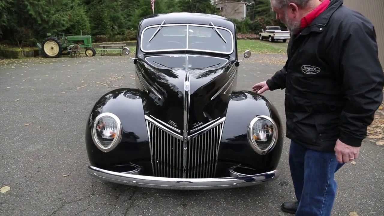 Ford Deluxe Coupe Street Rod 1939 года выпуска 