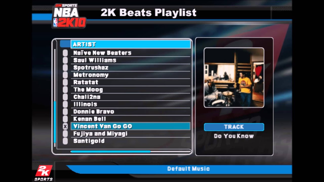 Vincent Van Go Go - Do You Know (NBA 2K10 Edition)