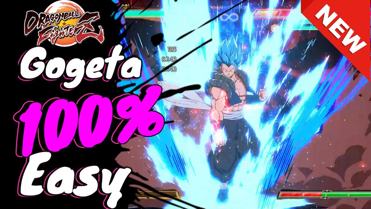 D🅱FZ ➤ Gogeta EASY TOD combo solo 100% Season 4!!! Tutorial【 Dragon Ball FighterZ】