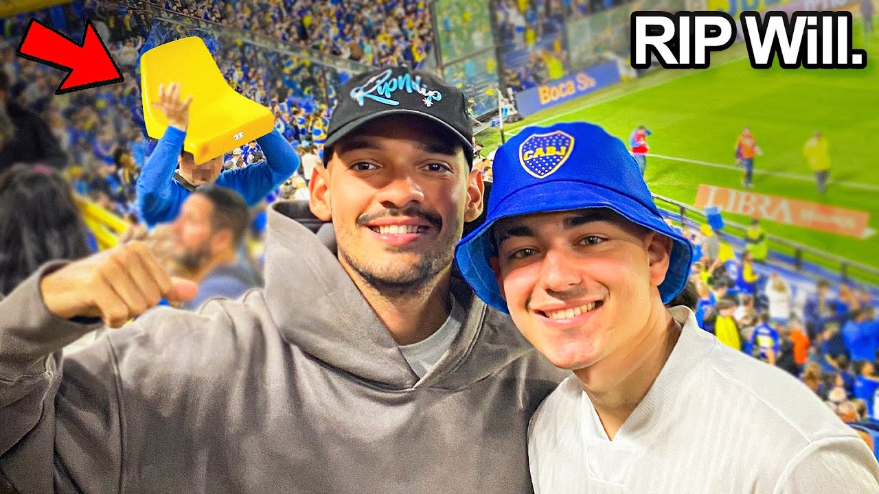 VISITAMOS LA BOMBONERA Y CASI M4TAN A WILL