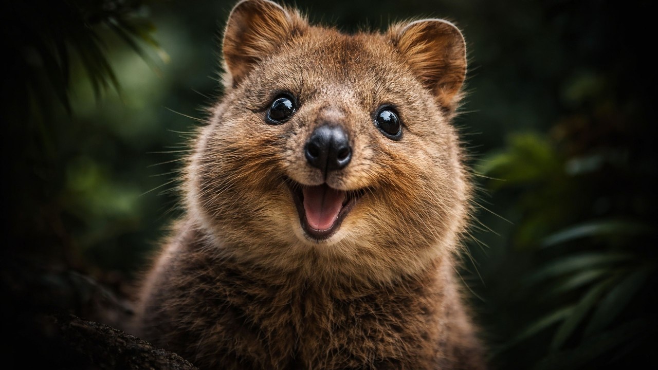 ¿Por qué el QUOKKA parece sonreír todo el tiempo? El secreto detrás de su expresión.