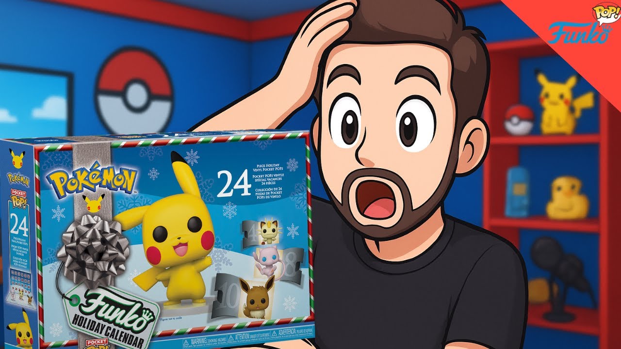 Pokémon Funko Pop! Calendario de Adviento 2021 Unboxing