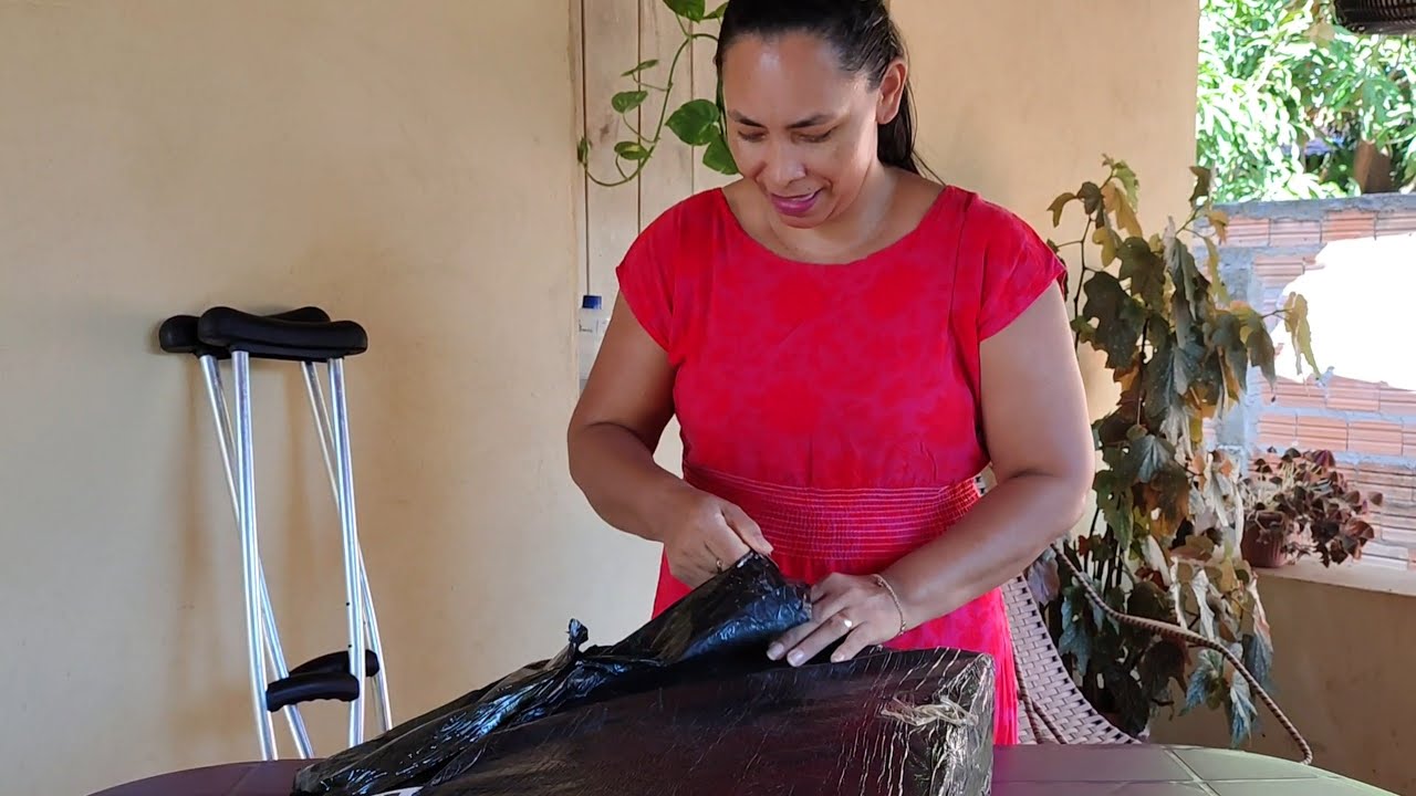 A CROCHÊTEIRA ILEIDA GANHOU UM LINDO RECEBIDO, DE UMA INSCRITA DO CANAL| VEJA