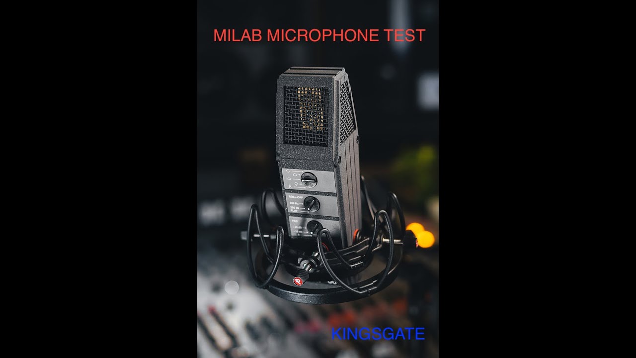 Milab Microphones - my test on vocal & drums