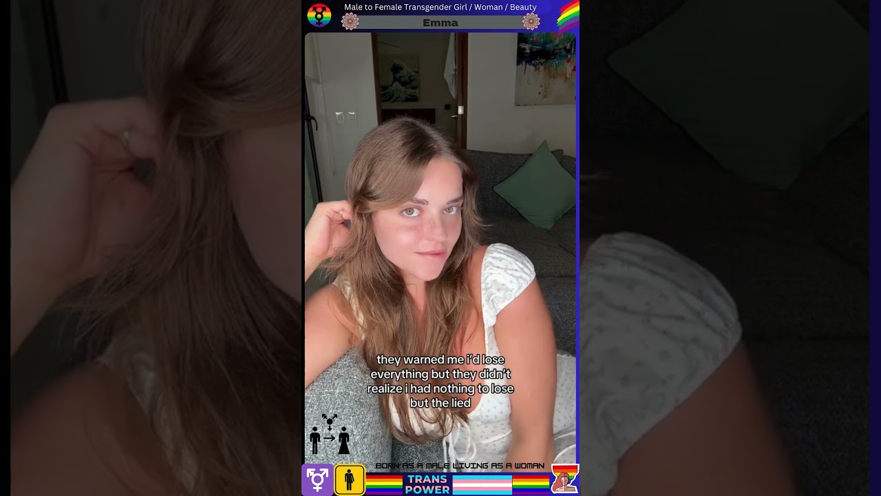 Male to Female Transgender Woman - Emma #viralvideo #shortvideo #transgender #mtf #lgbt #shorts