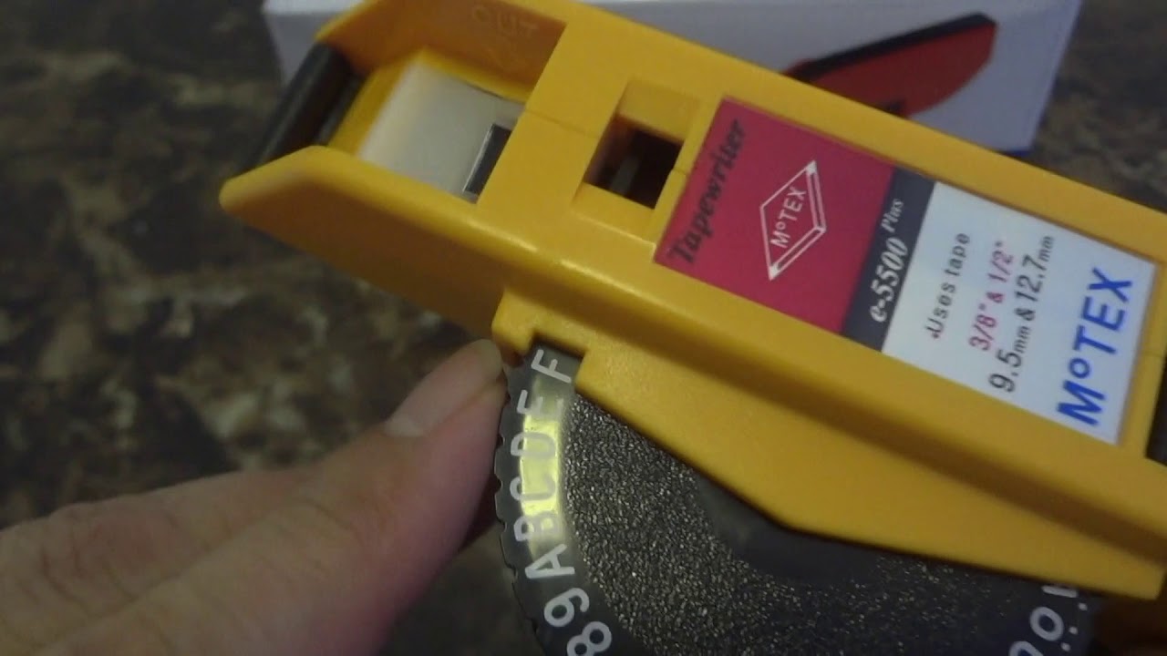 REVIEW OF MOTEX PORTABLE LABEL PRINTER