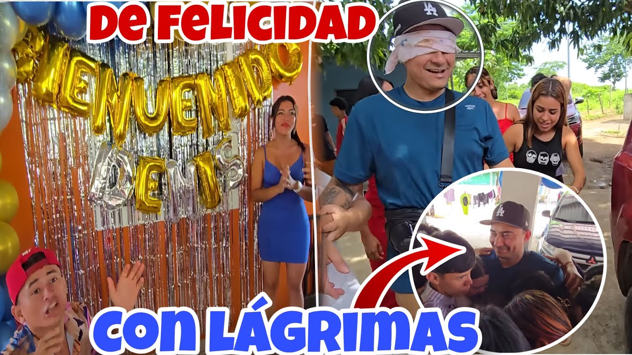 La reacción de nuestro GRAN amigo Denis❤️al ver la sorpresa🥹