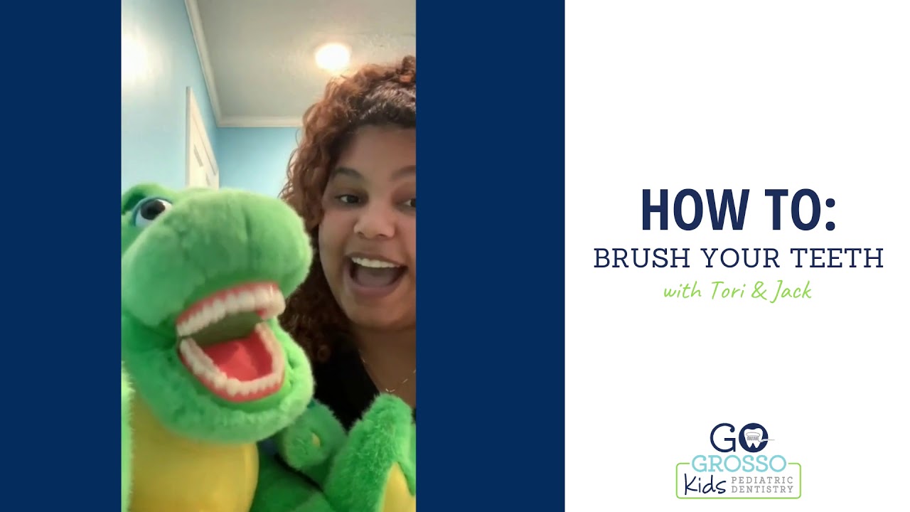 How To: Brush Your Teeth with Grosso Kids Pediatric Dentistry