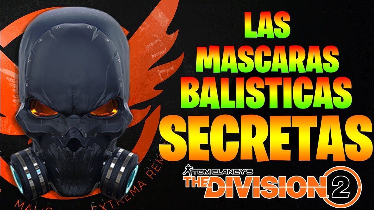 LAS MASCARAS DE LOS CAZADORES - The Division 2