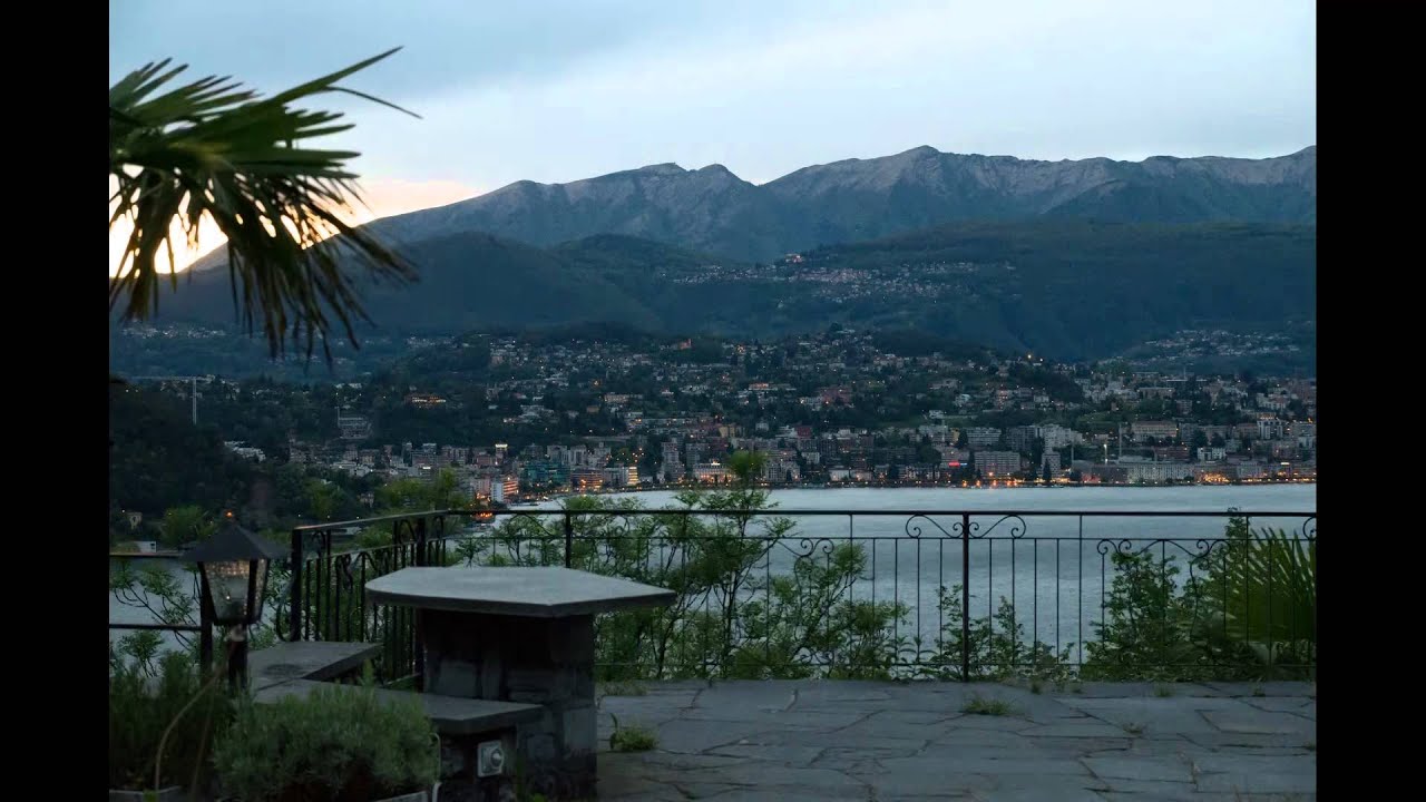 Timelapse of Lugano Sunset