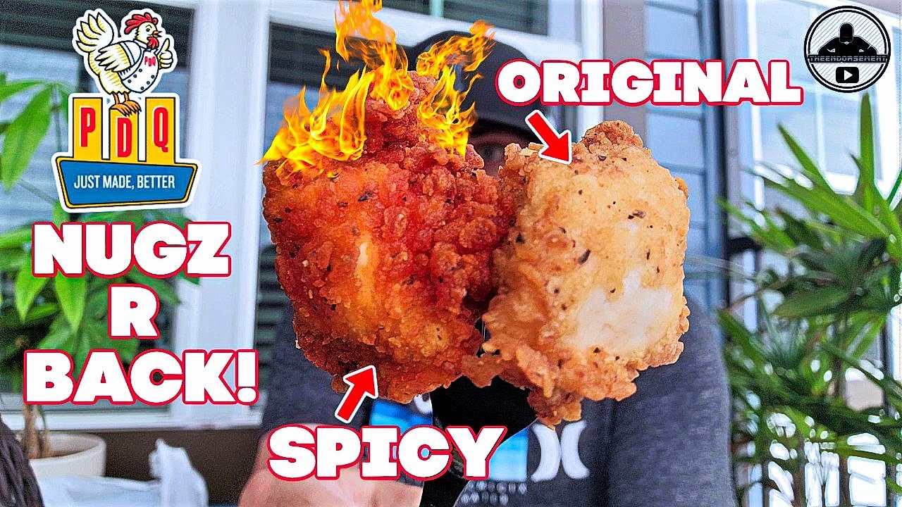 PDQ® Chicken Nuggets Review! 🔥🐔 | SPICY & Original | theendorsement