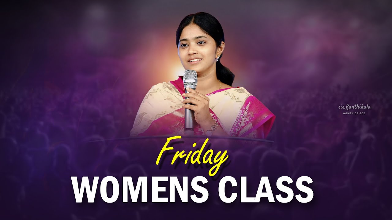 🔴LIVE | FRIDAY WOMENS CLASS | KANTHI KALA OFFICIAL
