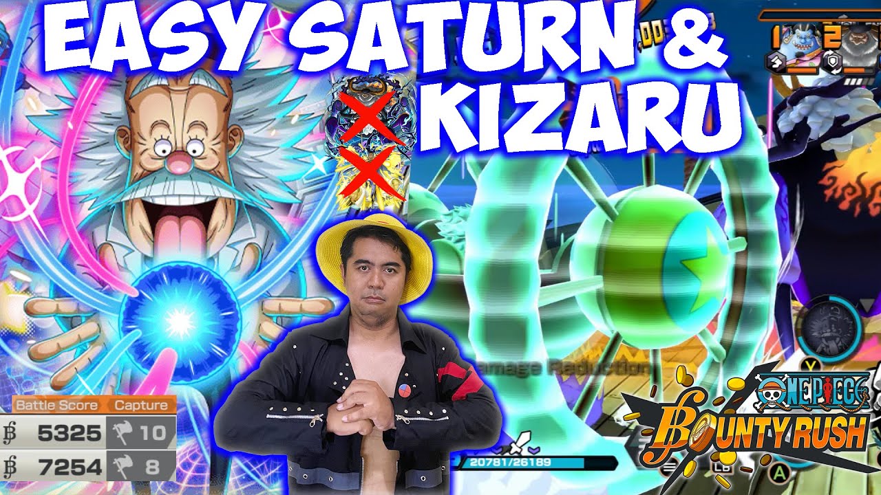 Kebal Cut HP 🔥🔥- Vegapunk Stella Counter Brutal EX Saturn & Kizaru - One Piece Bounty Rush