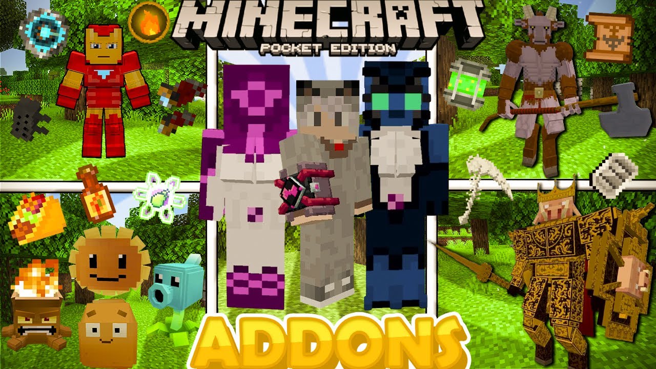 😮Los 12 addons más increíbles para Minecraft PE/Bedrock 1.20.81