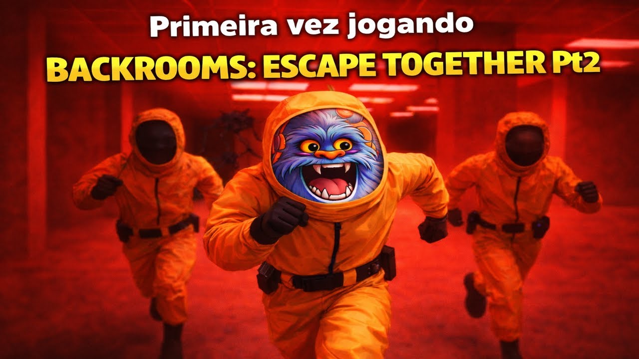 🎮 Primeira vez jogando BACKROOMS  SCAPE TOGETHER #2