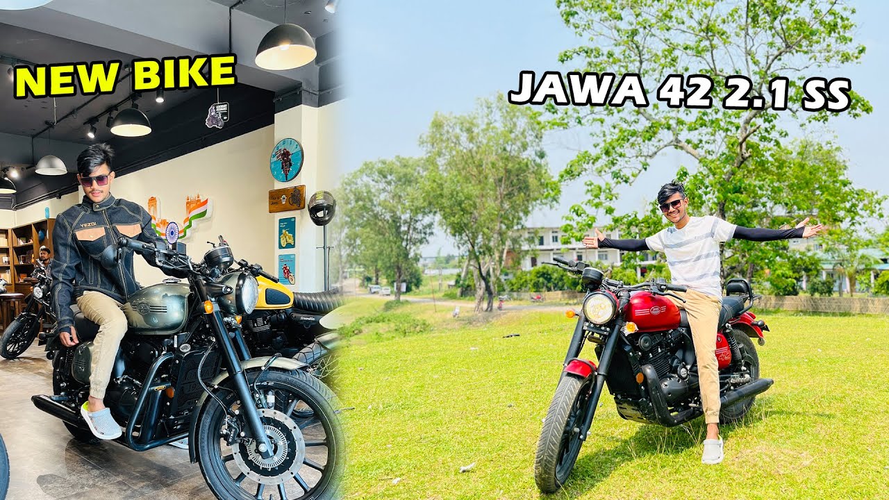 New model JAWA42 chalake maja aagaya || JAWA 42 2.1 SS || VLOG 369 || KP VLOG SILCHAR