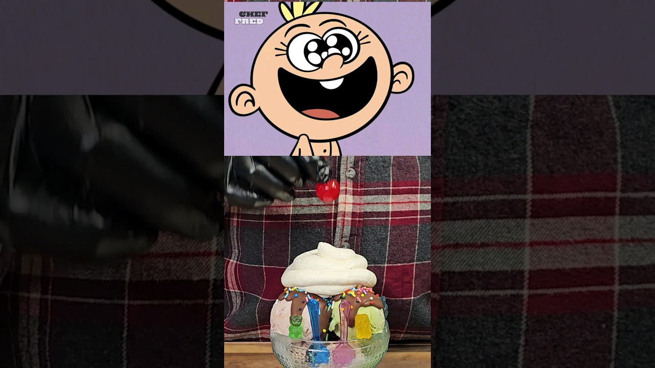 Lily's Scoop-er Fun Ice Cream Odyssey Chill-out!😋 #shorts #loudhouse #sundae #nickelodeon